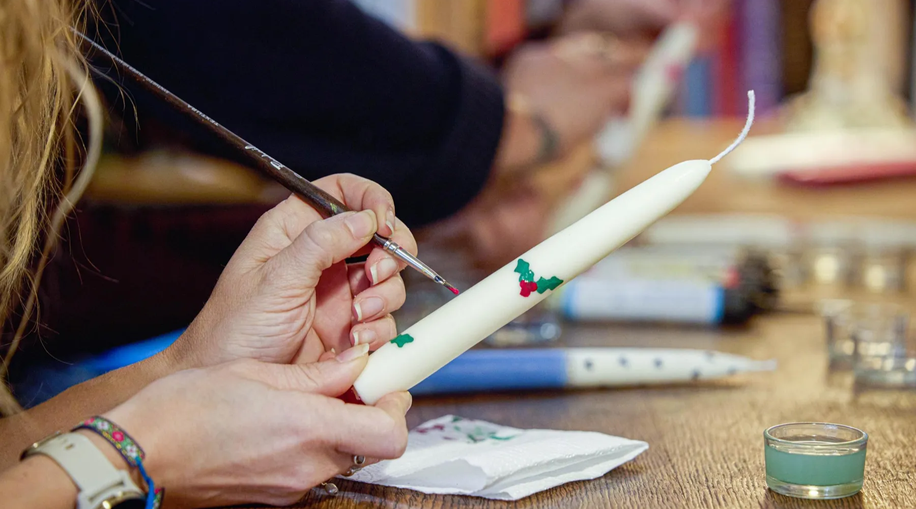 Décorez vos chandelles artisanales